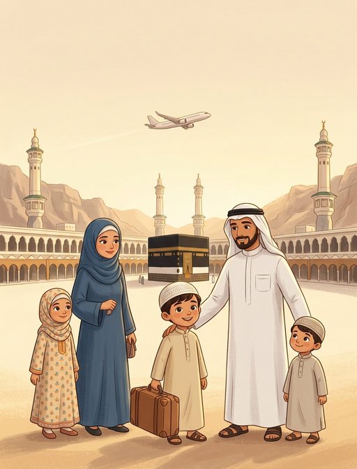 غلاف رحلتي إلى الحج والعمرة 🕋