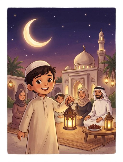غلاف رحلتي في رمضان 🌙